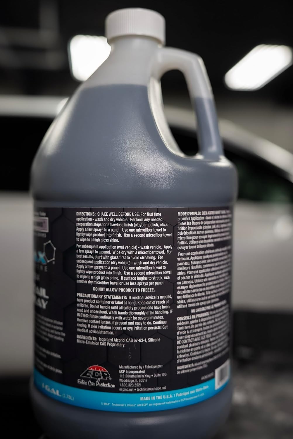 G-MAX 1 Gallon Graphene Detail Spray – High Gloss & Multi-Surface Versatility