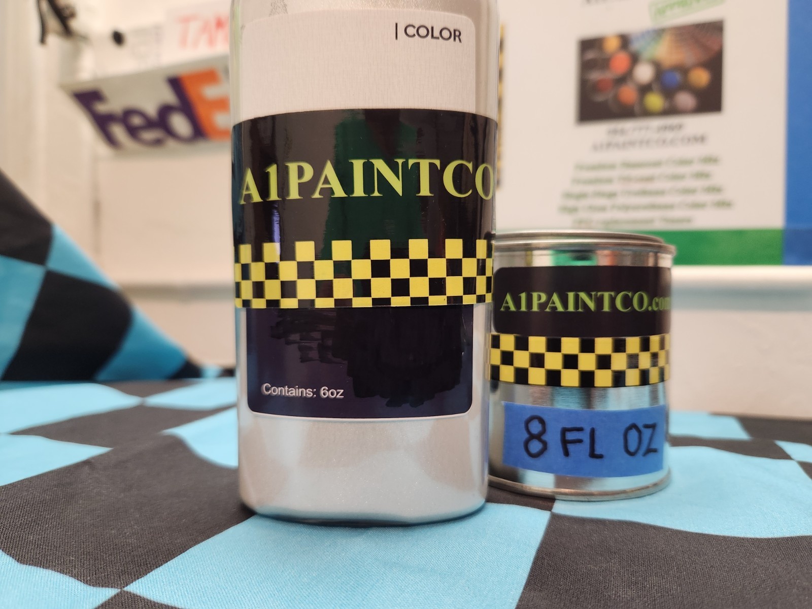 Violet Pearl powder 6 Oz ⭐A1PAINTCO® replaces PPG PRL89 with 8 Oz Binder
