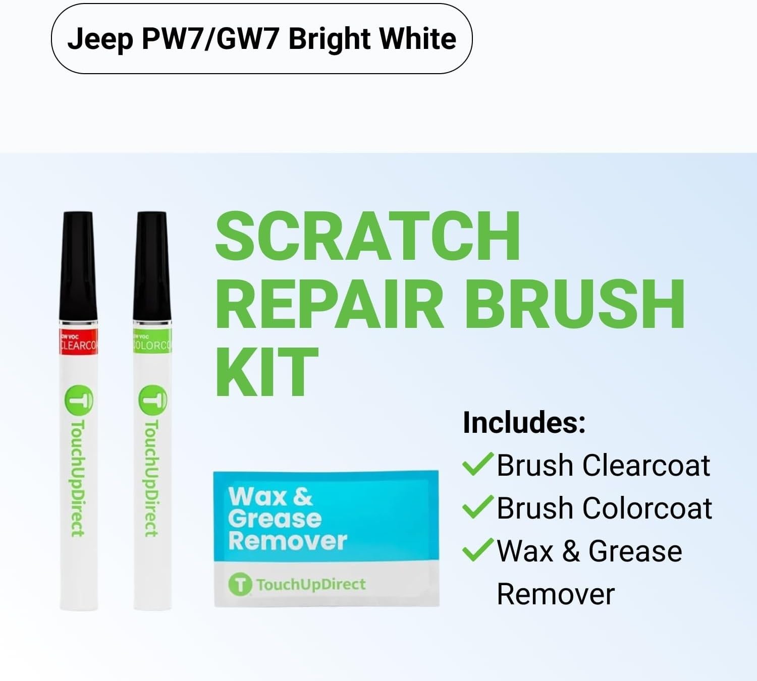 Professional Car Scratch Repair – Bright White