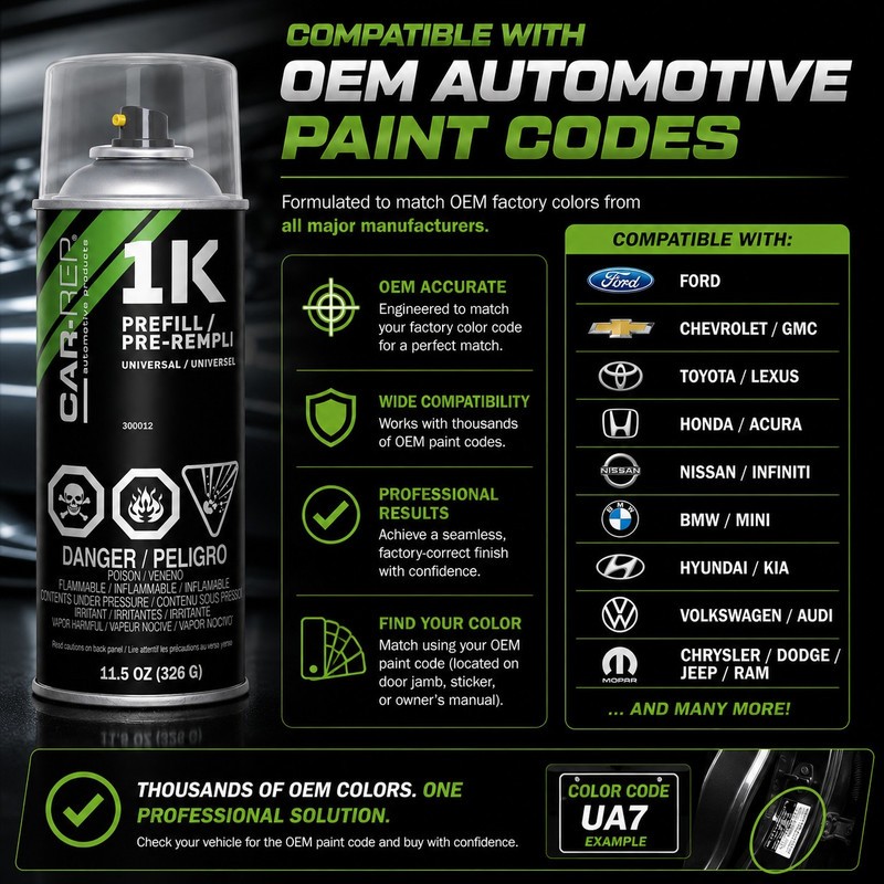 CAR-REP Single Stage Gloss for 2006 Dodge Truck Turquoise Blue 856, PPC