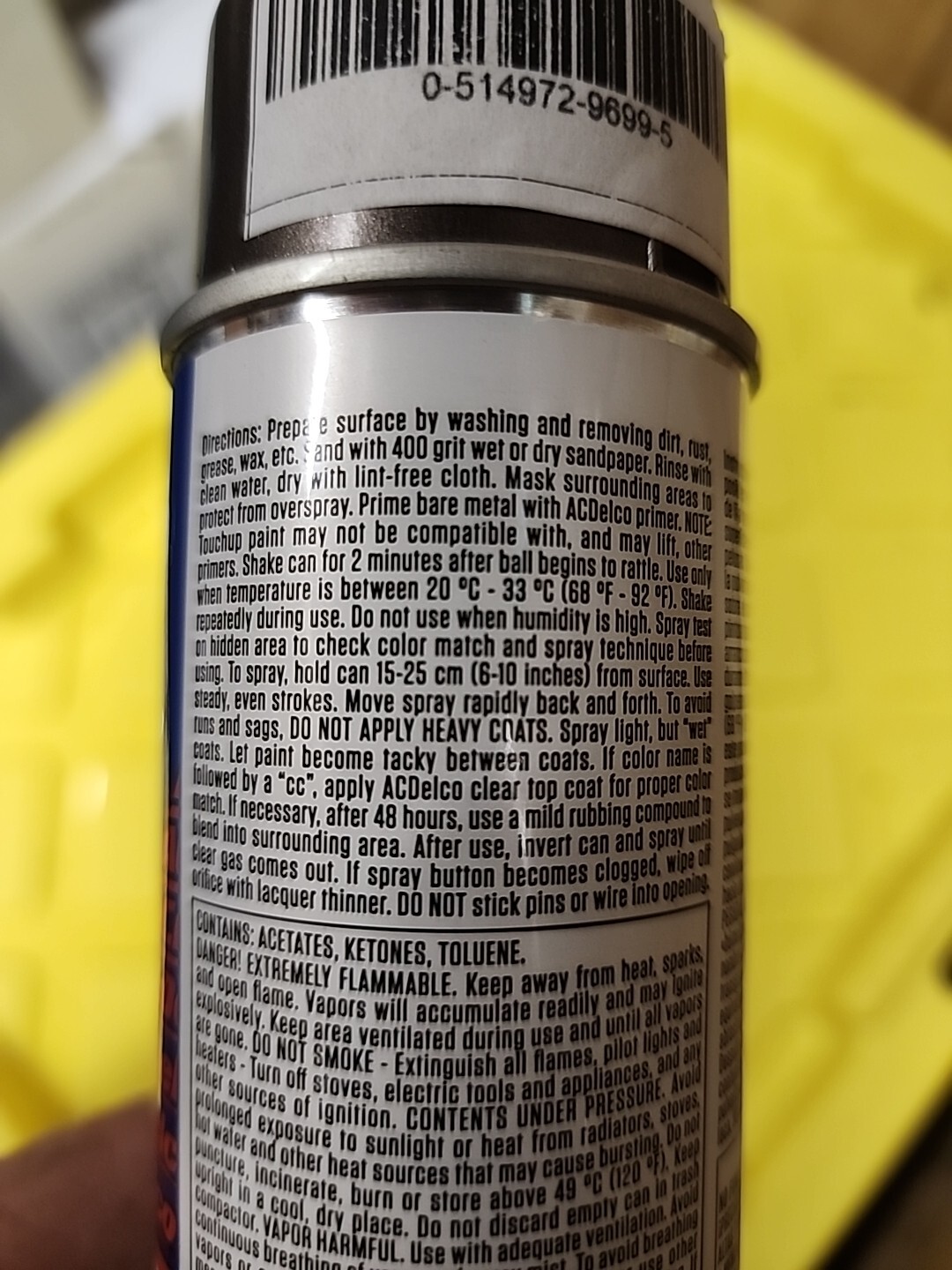 New 5oz Can. ACDelco COCOA Metallic Lacquer Spray Paint E88860756 (81 WA 414P)
