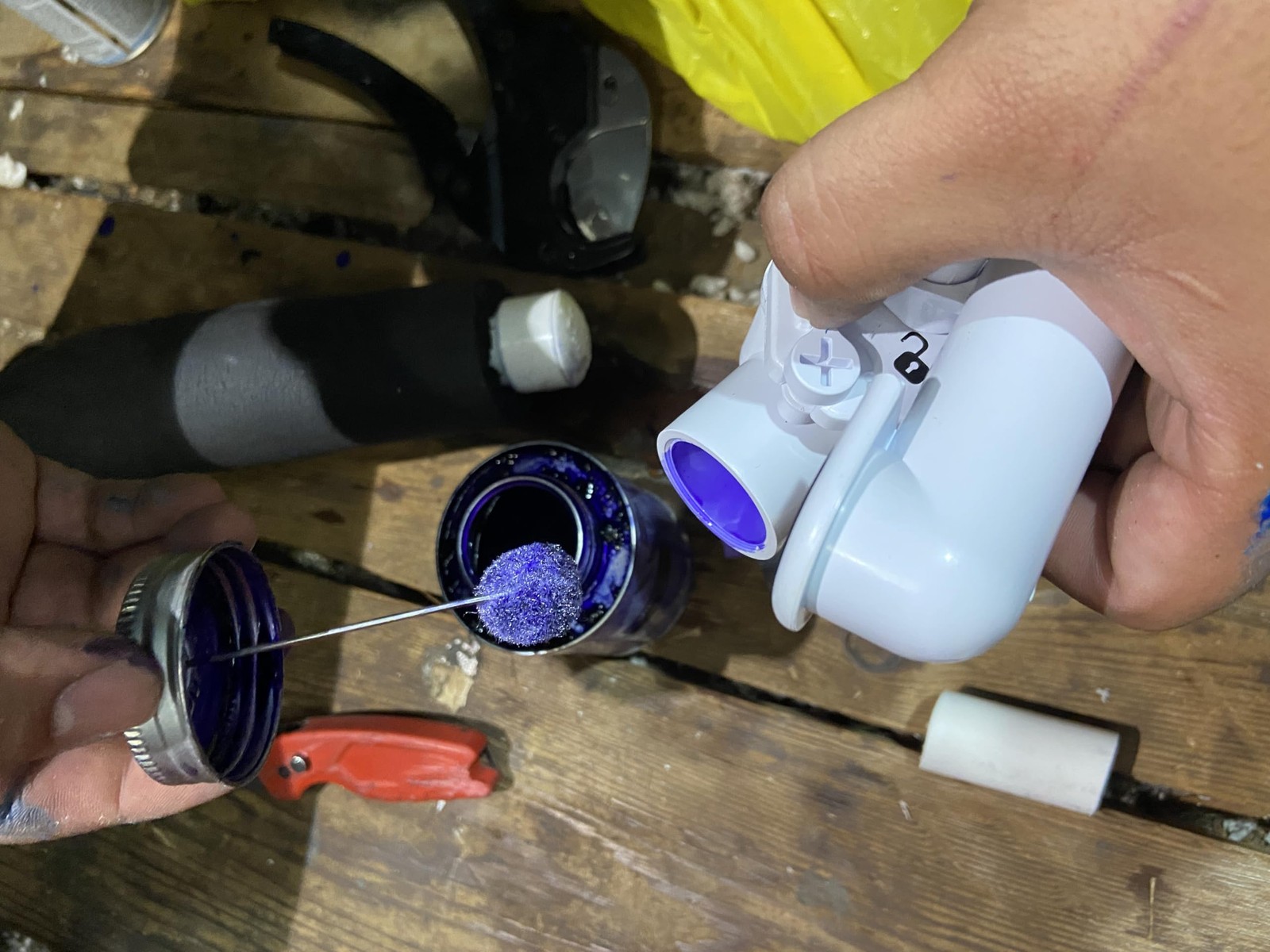 Rectorseal 55910 Pr1L 1/4 Pint Purple Low Voc Hi-Etch Pvc And Cpvc Primer