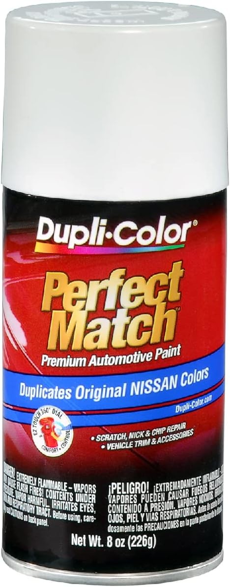 Perfect Match Premium Automotive Paint, Cloud White, 8 oz