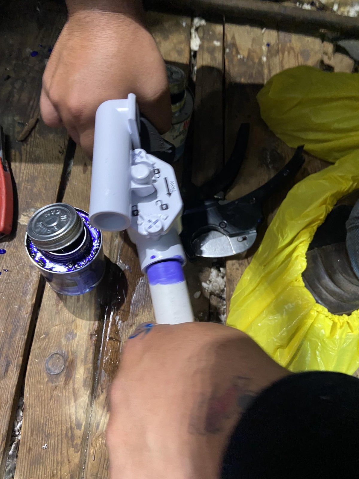 Rectorseal 55910 Pr1L 1/4 Pint Purple Low Voc Hi-Etch Pvc And Cpvc Primer