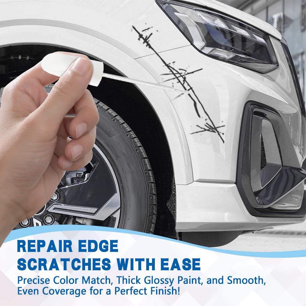 Touch Up Paint Kit For Universal Pearl White Car Scratch Repair Professional