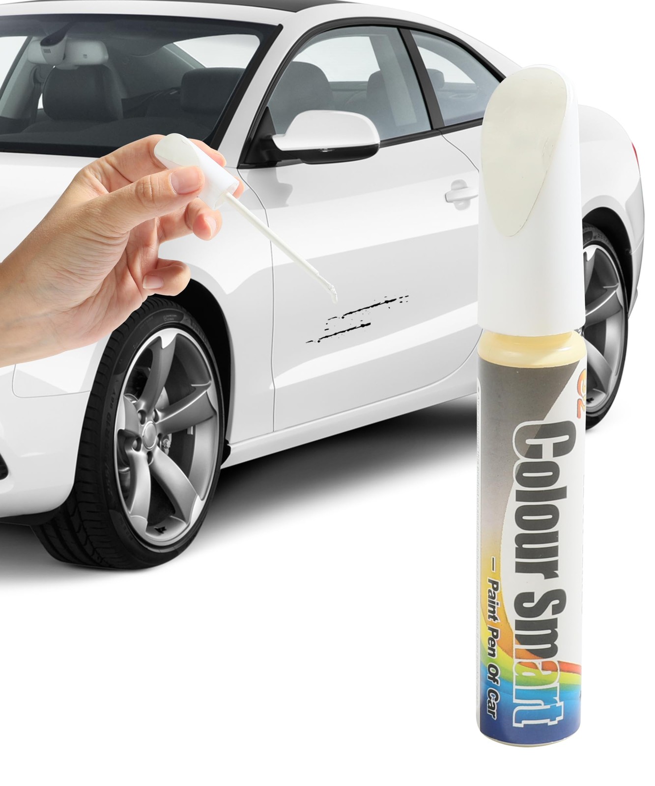 AOCISKA Car Scratch Remover,Car Paint 0.04 Ounce (Pack of 1), White