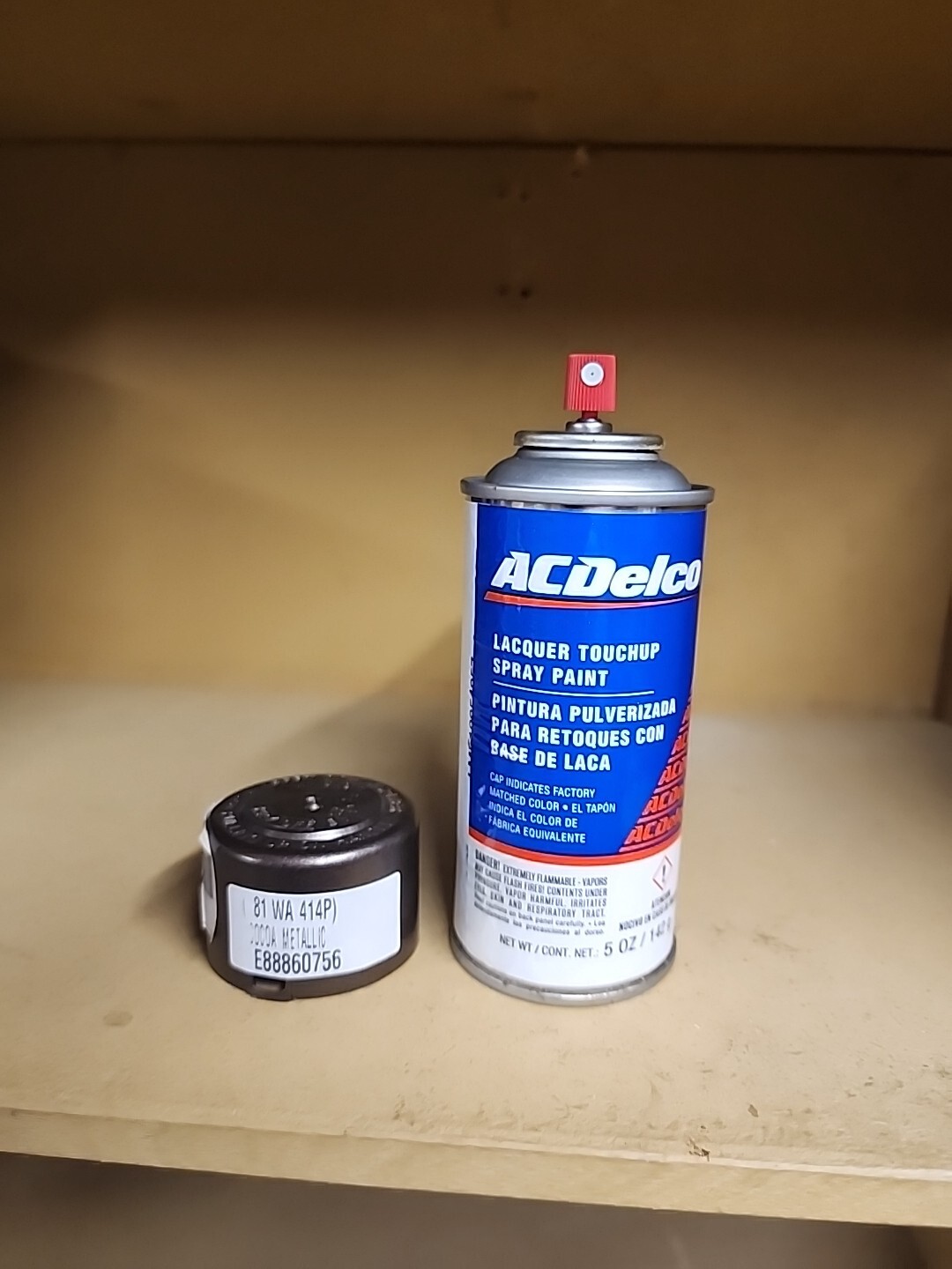New 5oz Can. ACDelco COCOA Metallic Lacquer Spray Paint E88860756 (81 WA 414P)