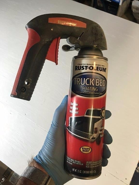 352594 Automotive Truck Bed Coating Spray, 15 Oz, Clear
