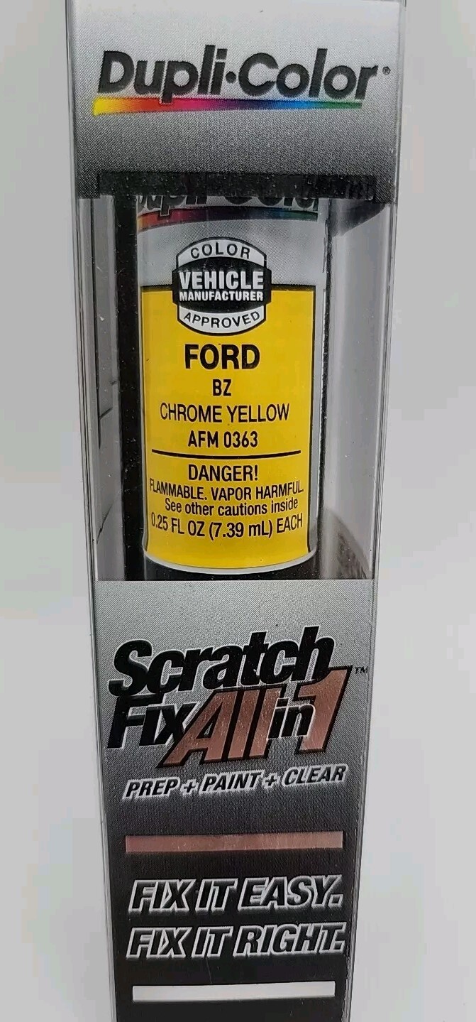 Dupli-Color Ford Chrome Yellow AFM 0363 Paint Stick NEW