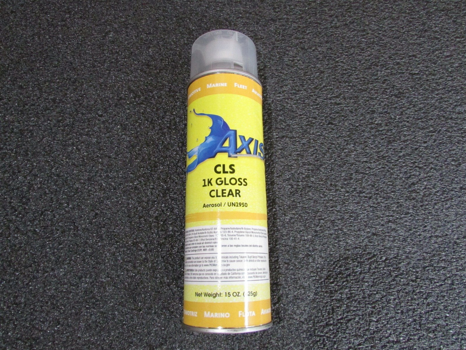 Axis Spray Can 1K Acrylic Clearcoat 15oz