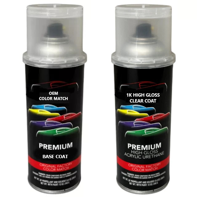 Premium Automotive 12 oz Exterior Spray Paint System For Toyota