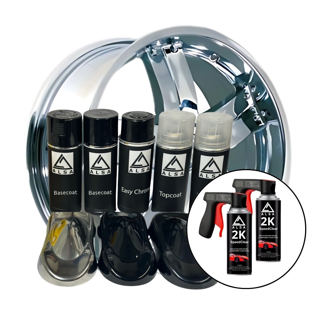 Alsa Pro Plus Easy Chrome Kit with 2K Topcoat