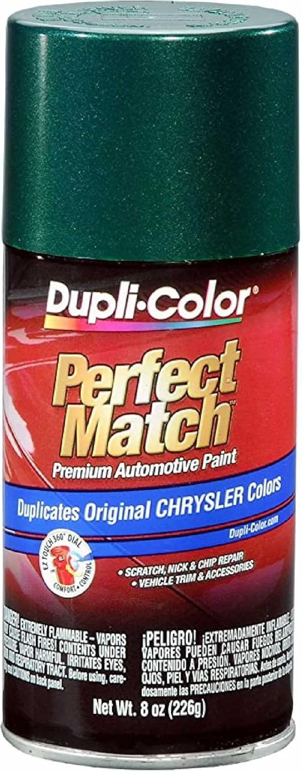 Acrylic Automotive Spray Paint for Chrysler – 8 Oz. Forest Green Pearl, PG8