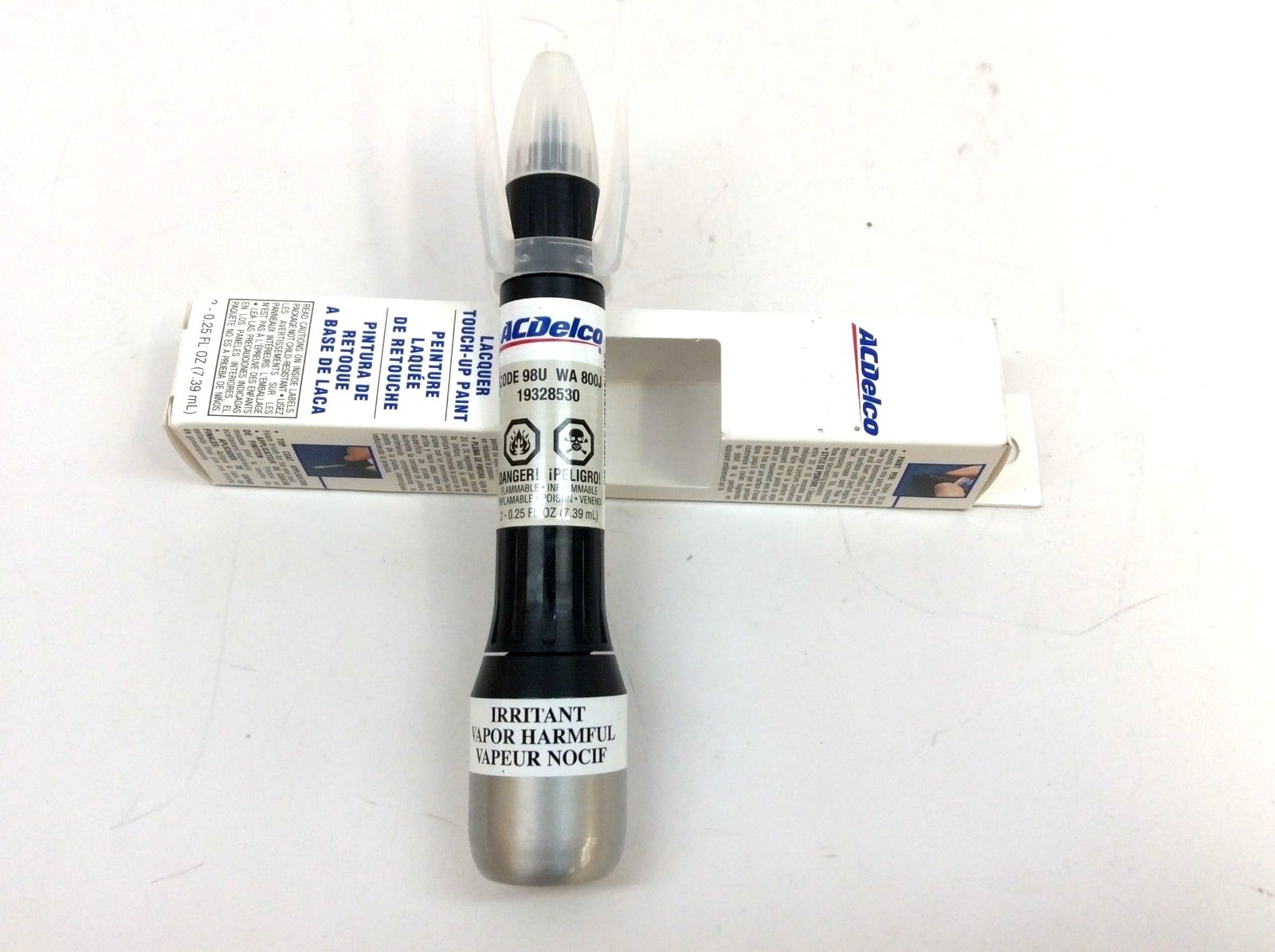 GM ACDelco 4 In 1 White Diamond Lacquer Touch-Up Paint 98U GBN WA800J New OEM