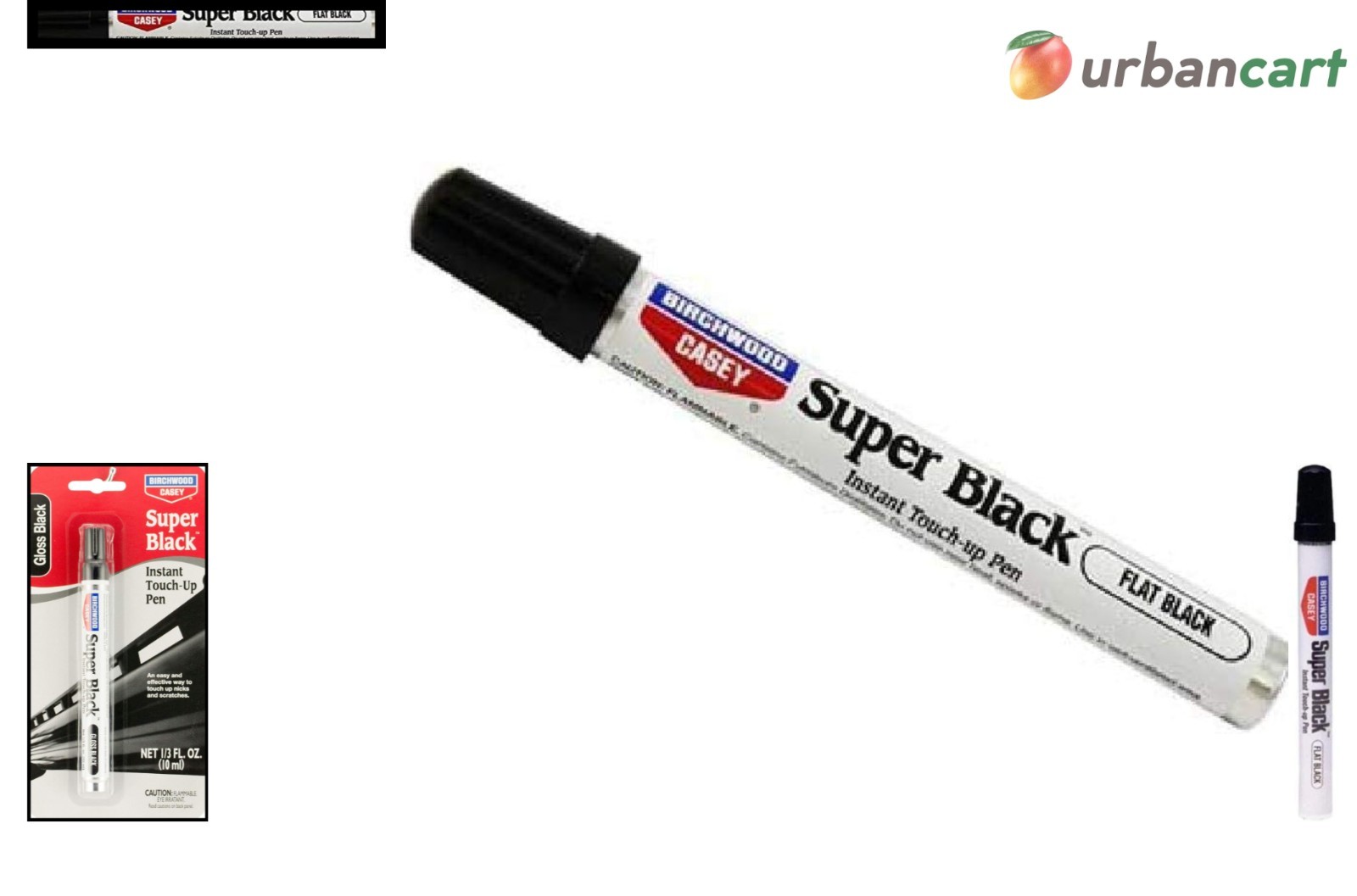 Super Black Touch-Up Pen for Deep Scratches and Worn Areas