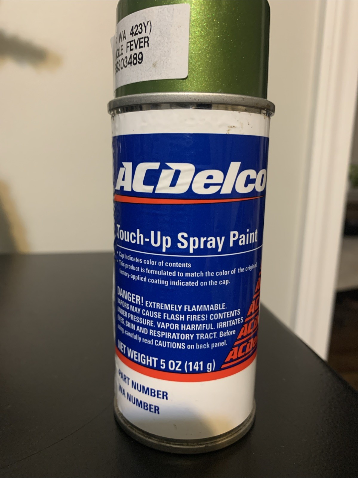 ACDelco GM Touch Up Spray Paint WA423Y G6P Jungle Fever Metallic Green E19303489