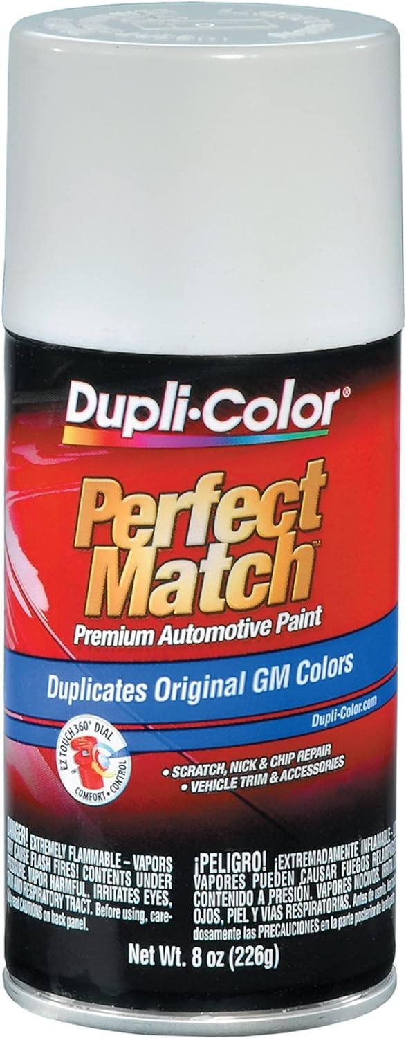 High-Quality General Motors Olympic White Spray Paint – 8 oz with Gloss Finish