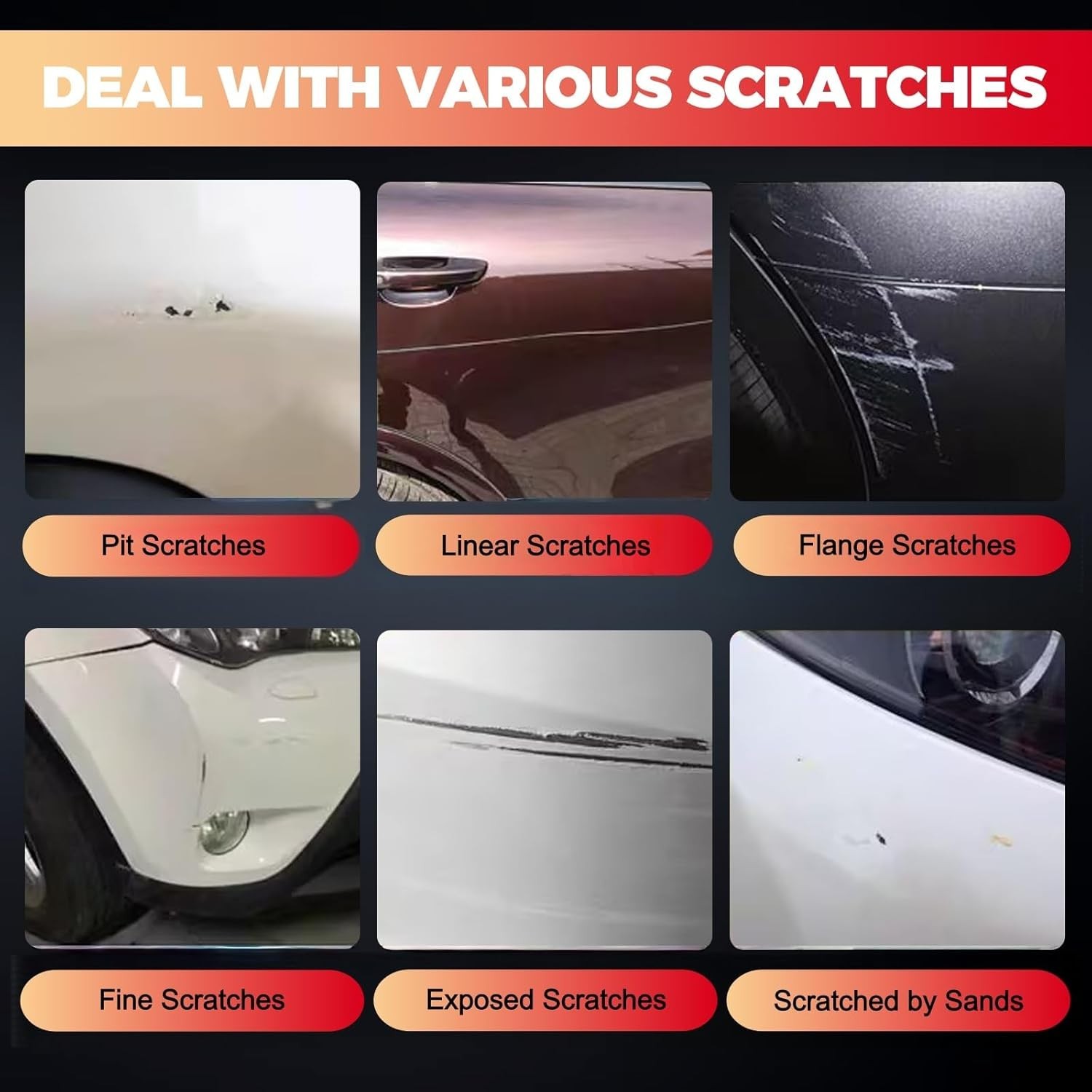 Opulent Blue Metallic Touch-Up Paint for Auto Scratch Repair – 2-in-1 Applicator