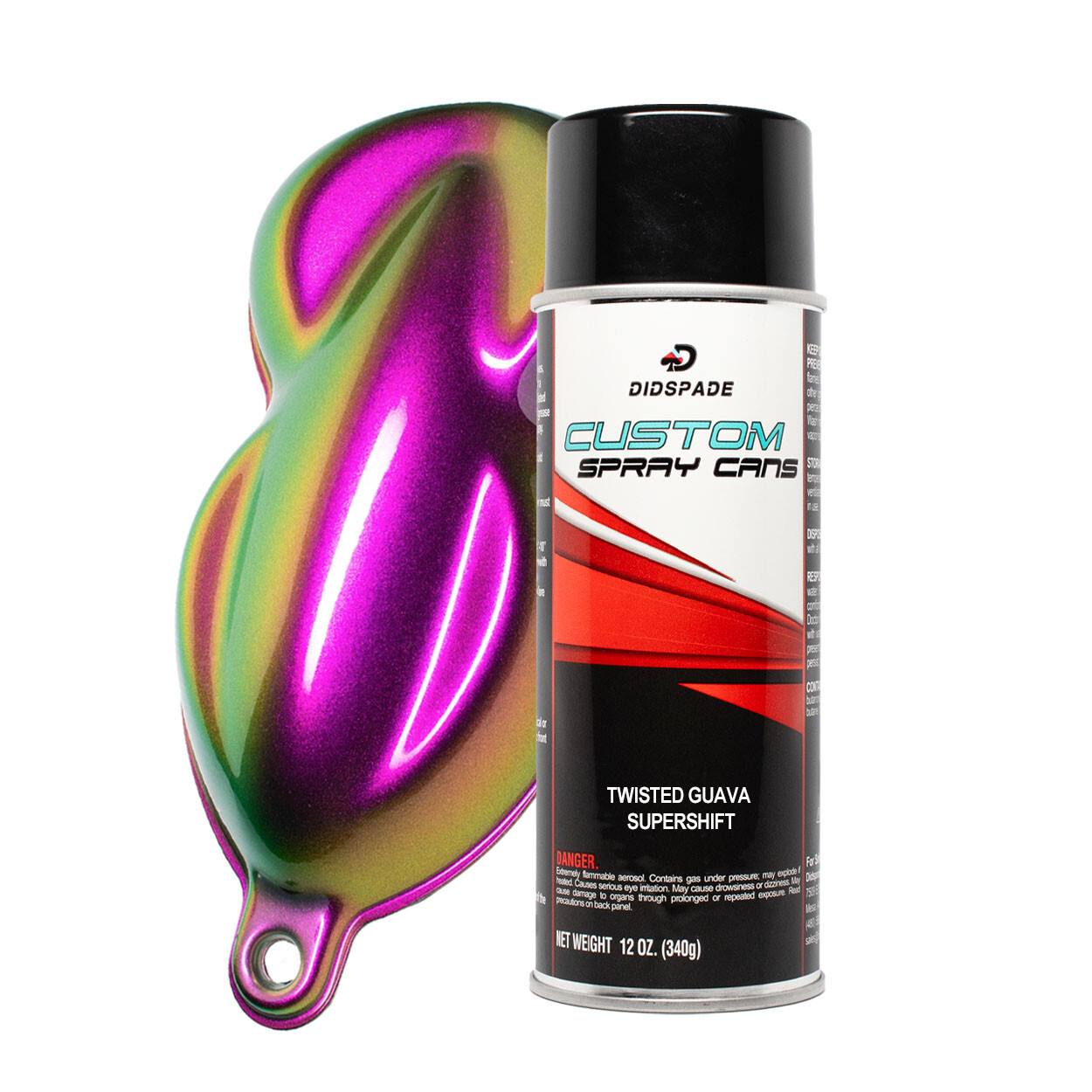 Twisted Guava SuperShift Chameleon Spray Paint – Color Shift Spray Paint 12oz