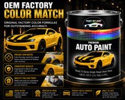 RTS Single Stage Direct Gloss Paint Gallon for 1992 Toyota White Pearl 049