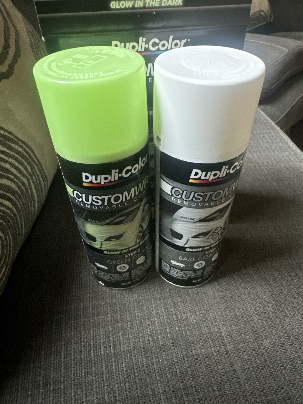 Duplicolor CWRC871 Custom Wrap Glow in the Dark Green Kit – Removable Coating
