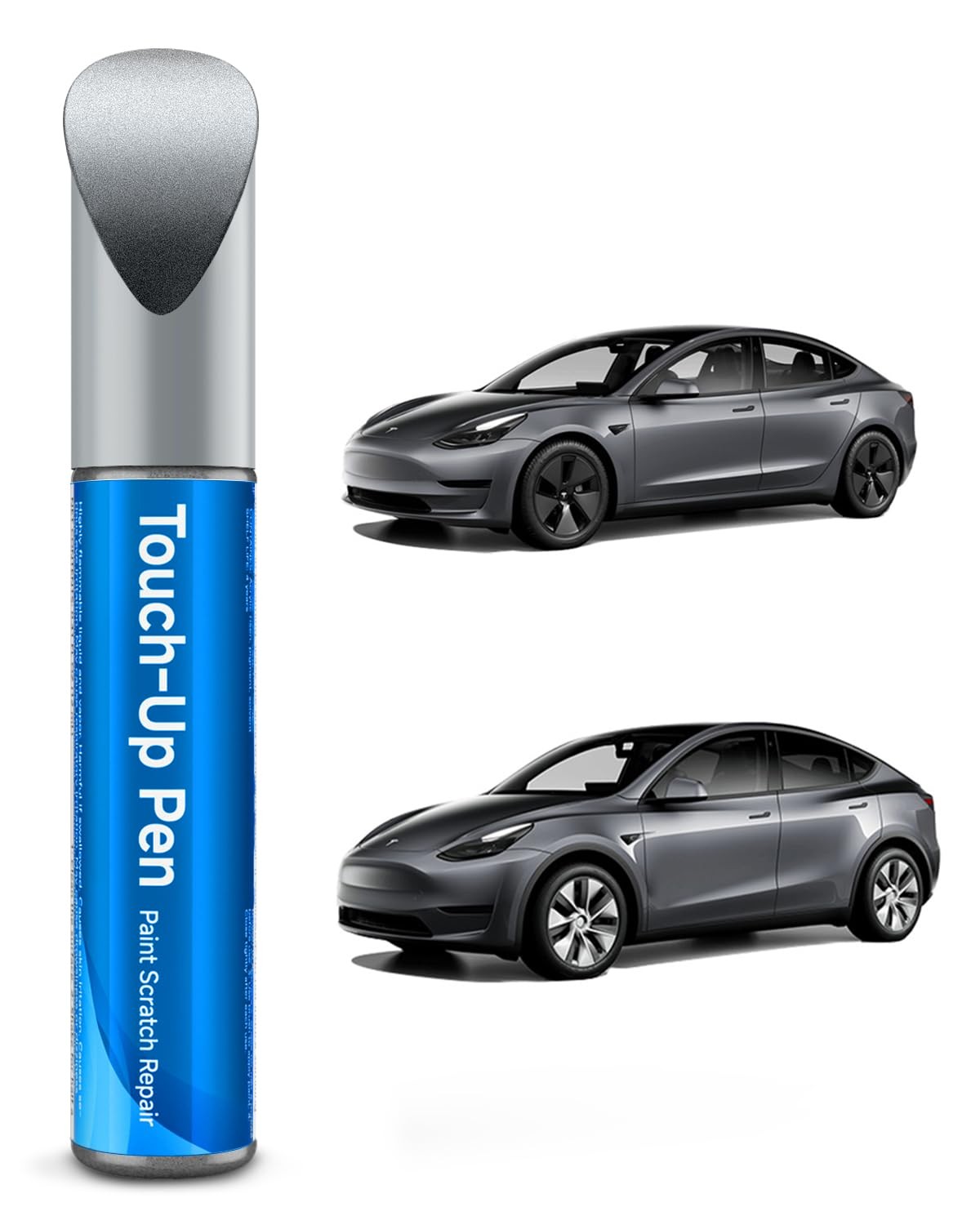 TESLAUNCH Midnight 0.41 Fl Oz (Pack of 1), Silver Metallic (PMNG)