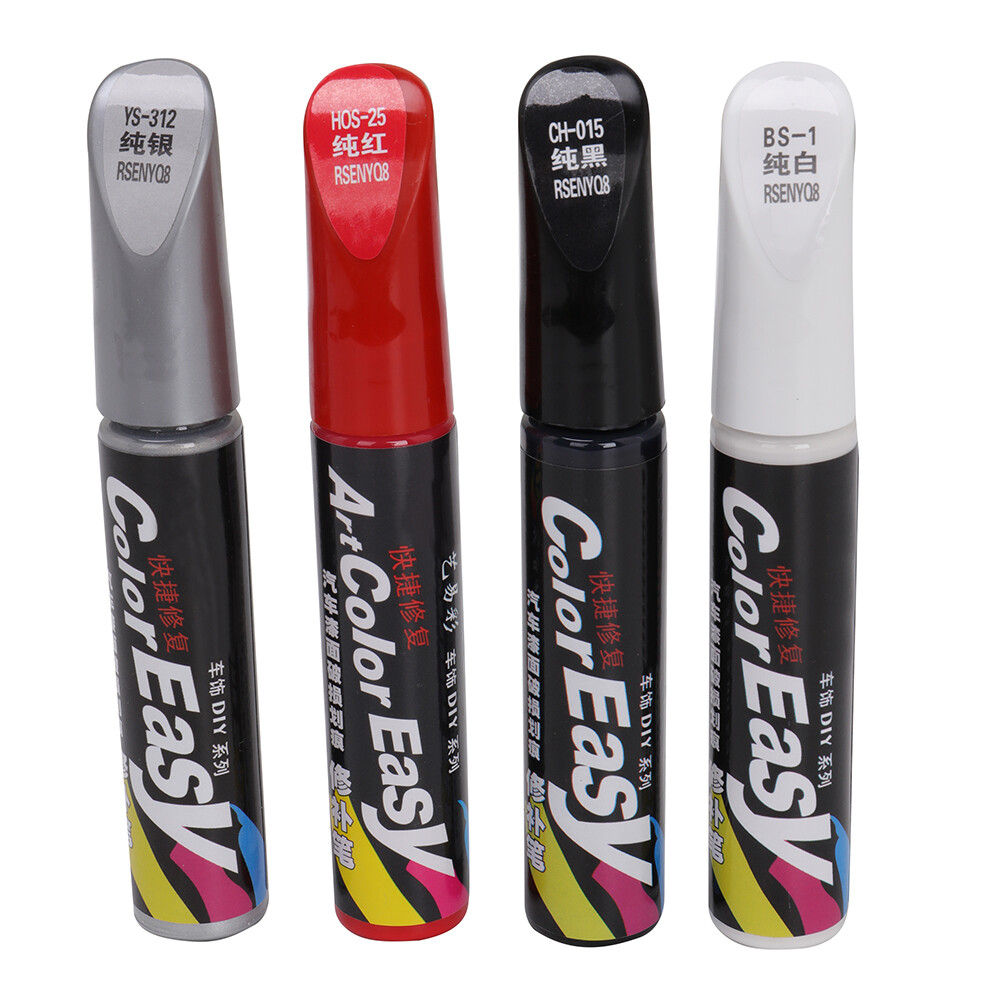 12ml DIY Auto Paint Repair Pen Brush Car Clear Scratch Remover Touch Up Pens