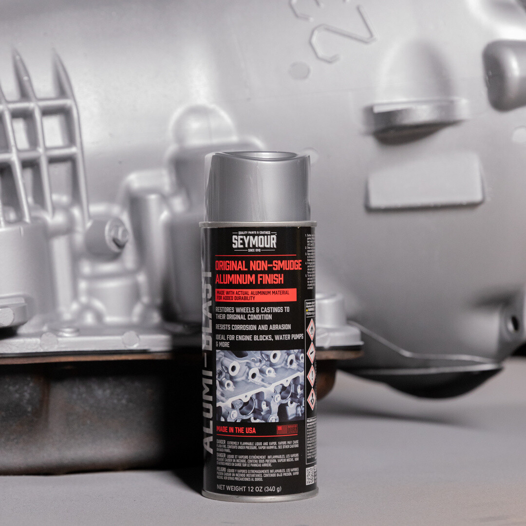 Seymour CA16-55 Alumi-Blast Specialty Coating with Aluminum Paste in 12 OZ