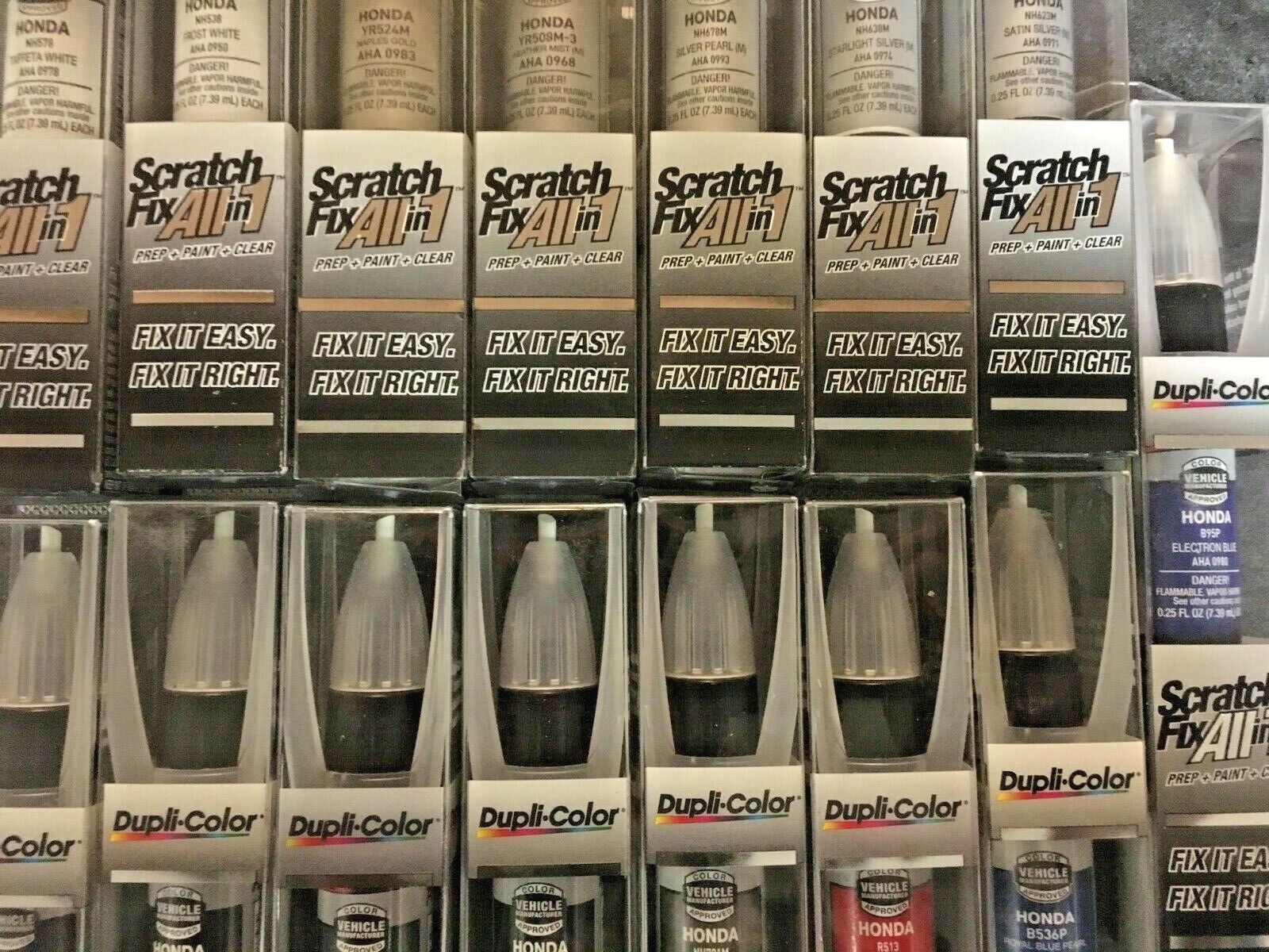 Dupli-Color FORD Scratch Fix Touch Up Paint Pen Stick All In 1, Choose Color