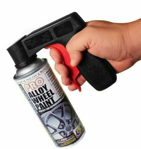 E-Tech Pistol Grip Aerosol Spray Can Gun for Alloy Wheel Bodywork Repair Paint