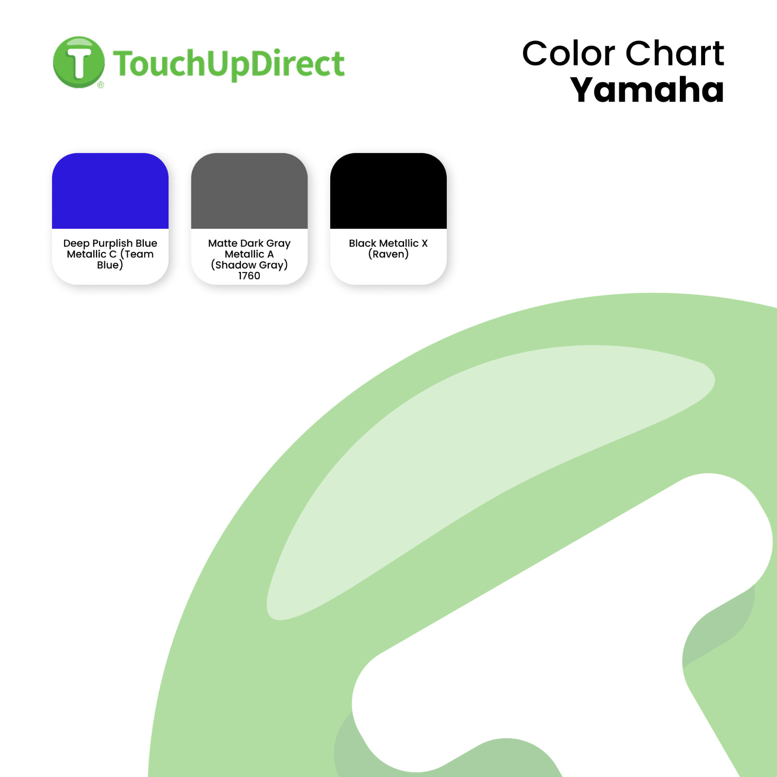 Yamaha Touch Up Paint by TouchUpDirect – Brush or Spray Paint – Choose A Color