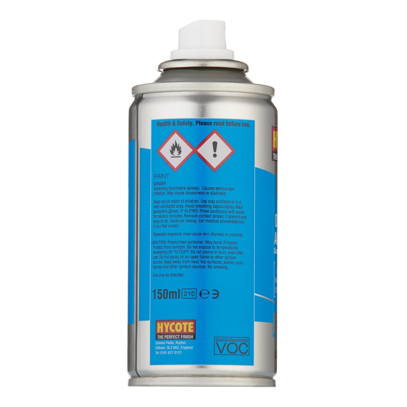 Hycote Colour Spray Paint XDFD237 Ford State Blue (Pearlescent) 150ml