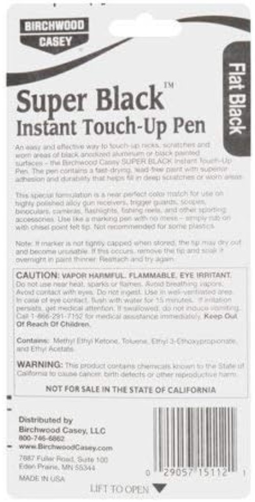 Fast-Drying Touch-Up Pen for Optics & Firearms, 0.33oz