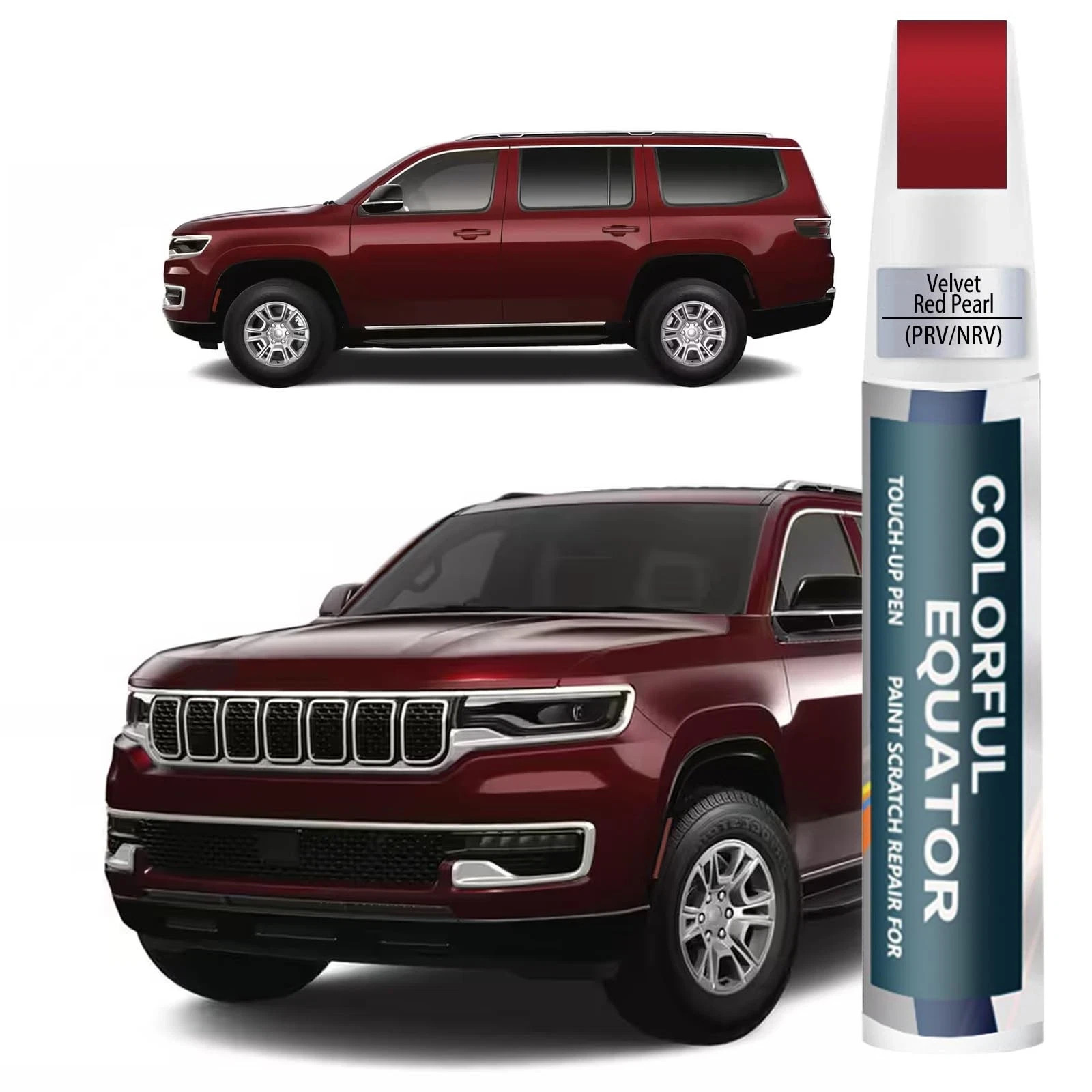 Touch Up Paint for Chrysler/Jeep Velvet Red Pearl PRV/NRV Repair Pen 0.4 oz