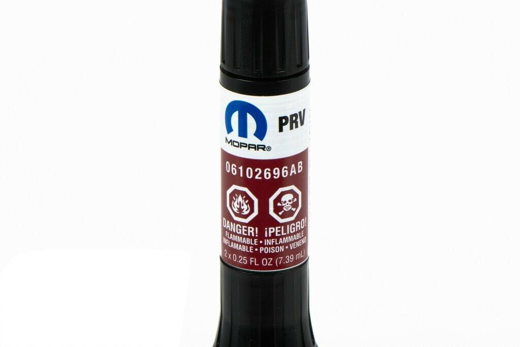 PRV PASSION RED TOUCH UP PAINT PEN & BRUSH WITH C/C JEEP DODGE CHRYSLER MOPAR