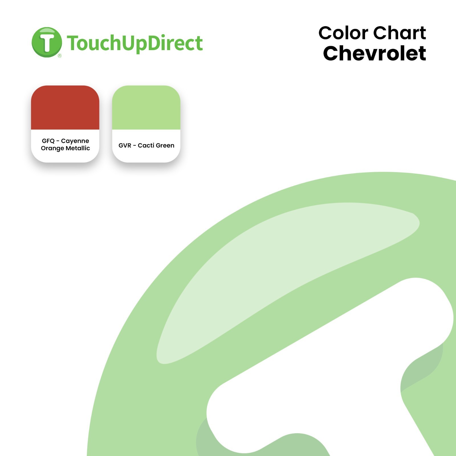 Chevrolet Touch Up Paint by TouchUpDirect – Brush or Spray Paint –Choose A Color