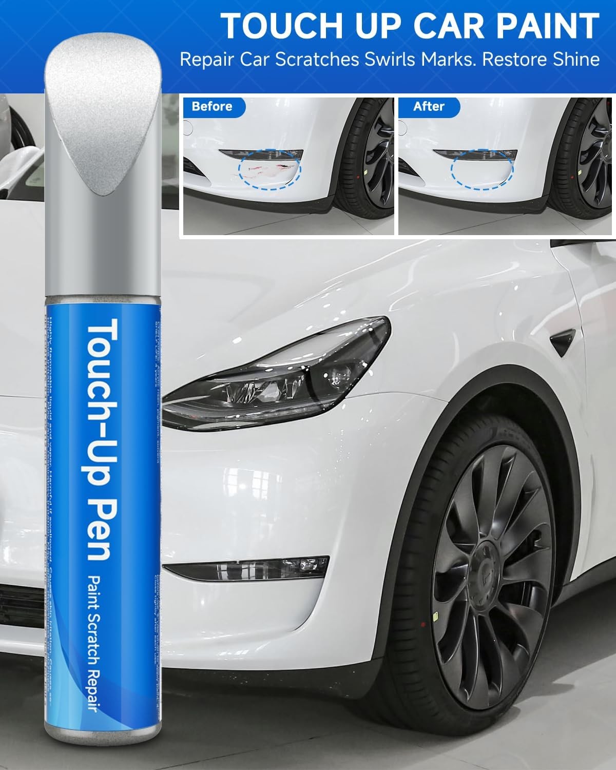 TESLAUNCH Midnight 0.41 Fl Oz (Pack of 1), Silver Metallic (PMNG)