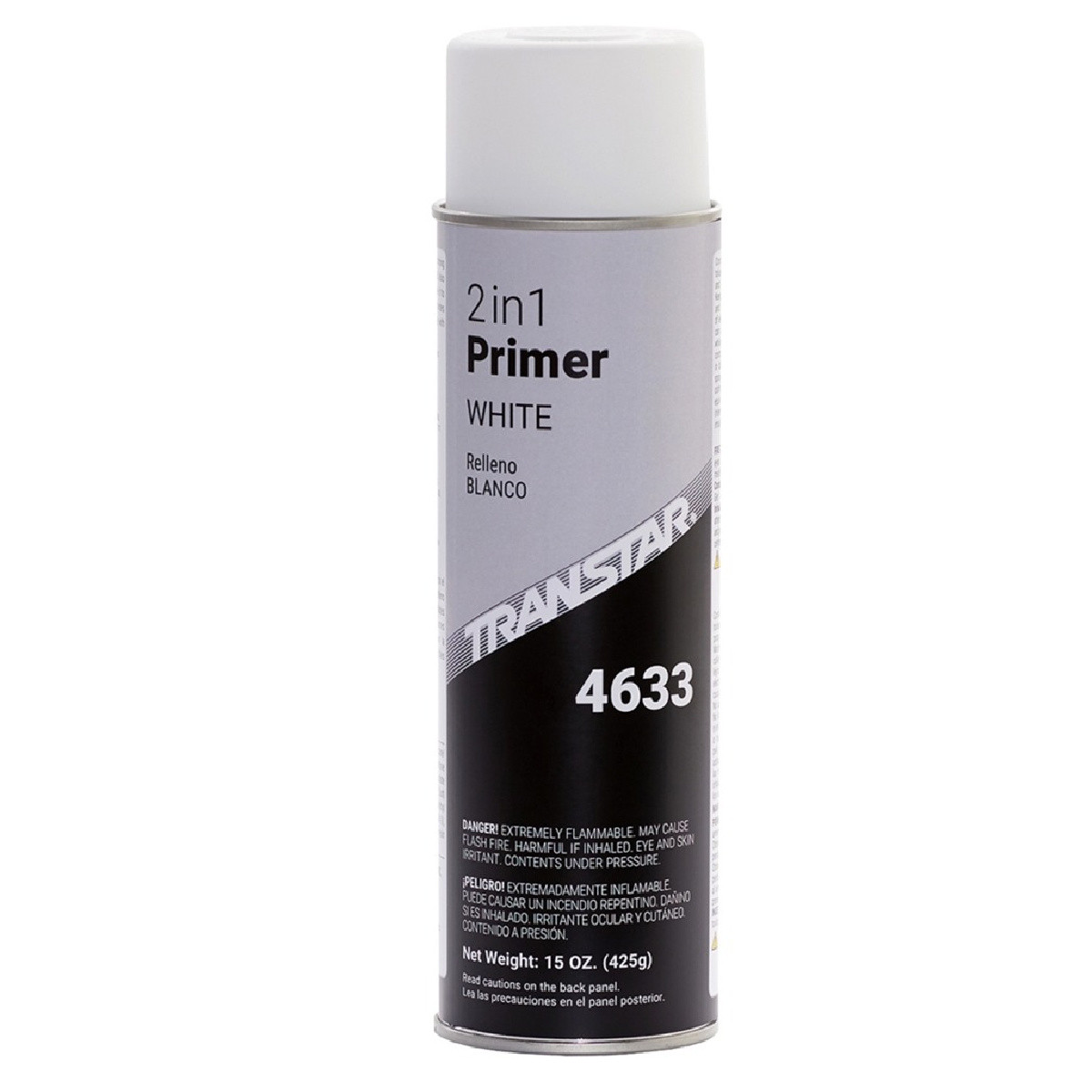 Transtar Autobody Products 4633 2-in-1 Primer Aerosol Can – 16 oz Net Weight – W
