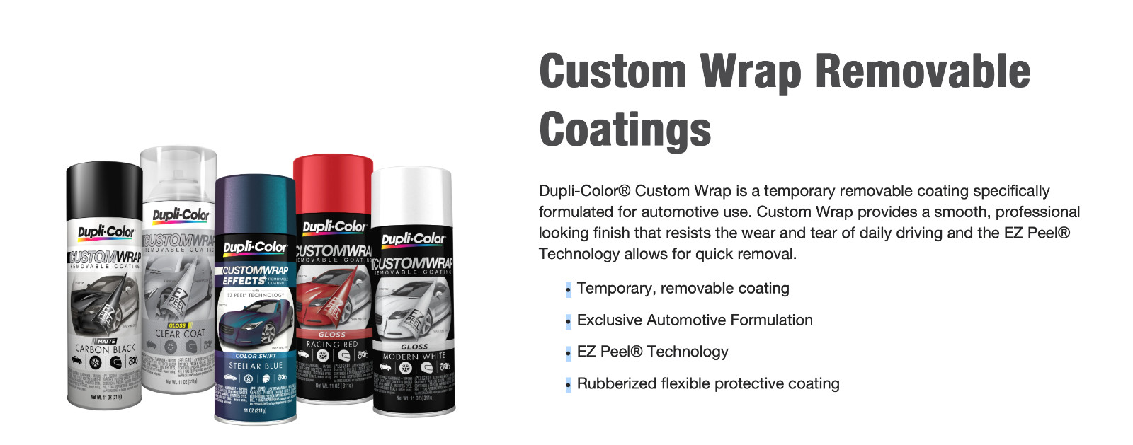 Dupli Color Custom Wrap- (2) cans of True Blue & (1) can of Midnight Blue 11oz