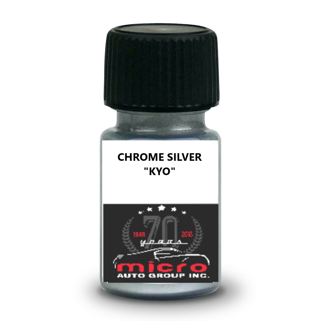 2 Oz Touch Up Paint Kit With Brush For Nissan Chrome Silver KYO SHIPS TODAY