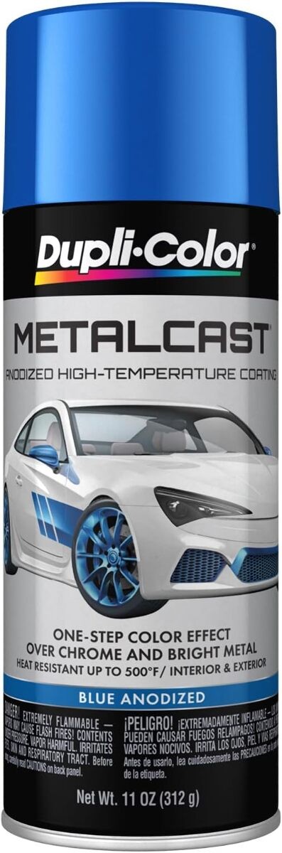 Dupli-Color Metalcast Blue Anodized Coating 11 oz. Aerosol Spray Paint