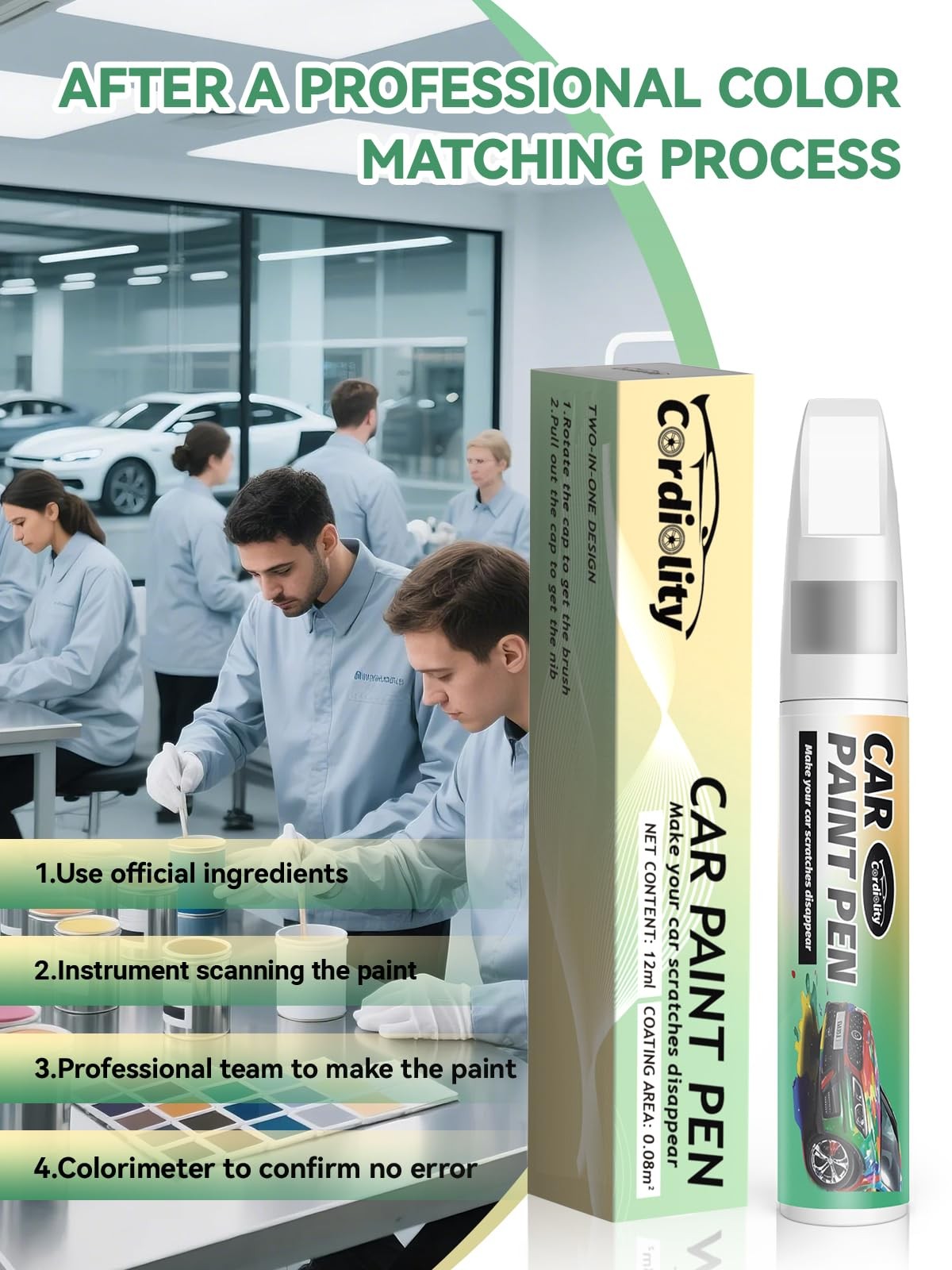Toyota Lunar Rock 6X3 Car Touch Up Paint Pen Automotive Scratch Remover Tool