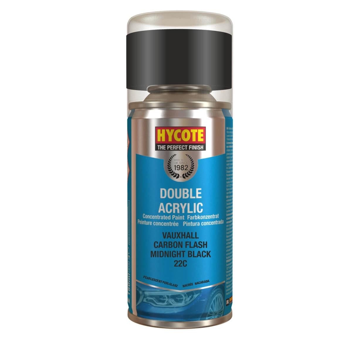 Hycote Vauxhall Carbon Flash Spray Paint 150ml XDVX726