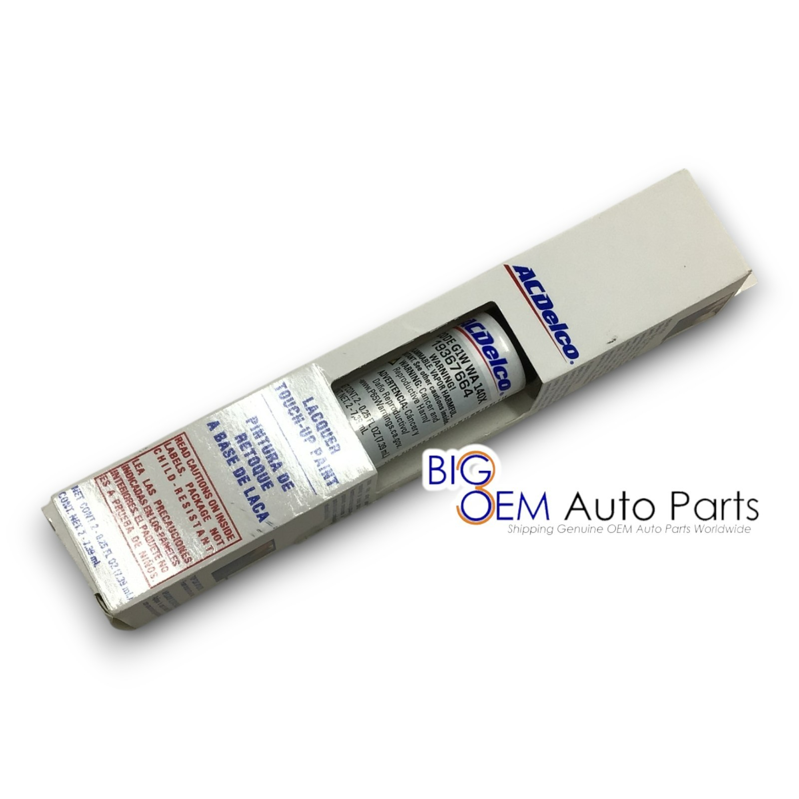 OEM ACDelco GM 4 In 1 Abalone White Tri-Coat Lacquer Touch Up Paint G1W WA140X