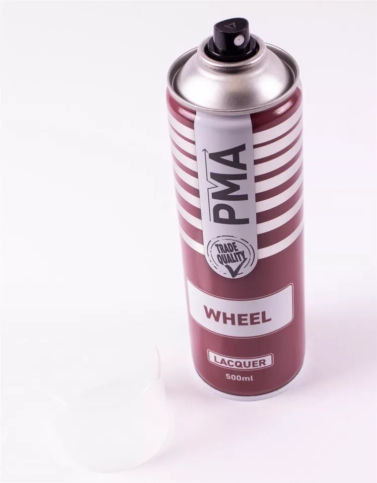 4x PMA Professional Gloss Clear WHEEL LACQUER Spray Paint 500ml Cans PA1016 +CP