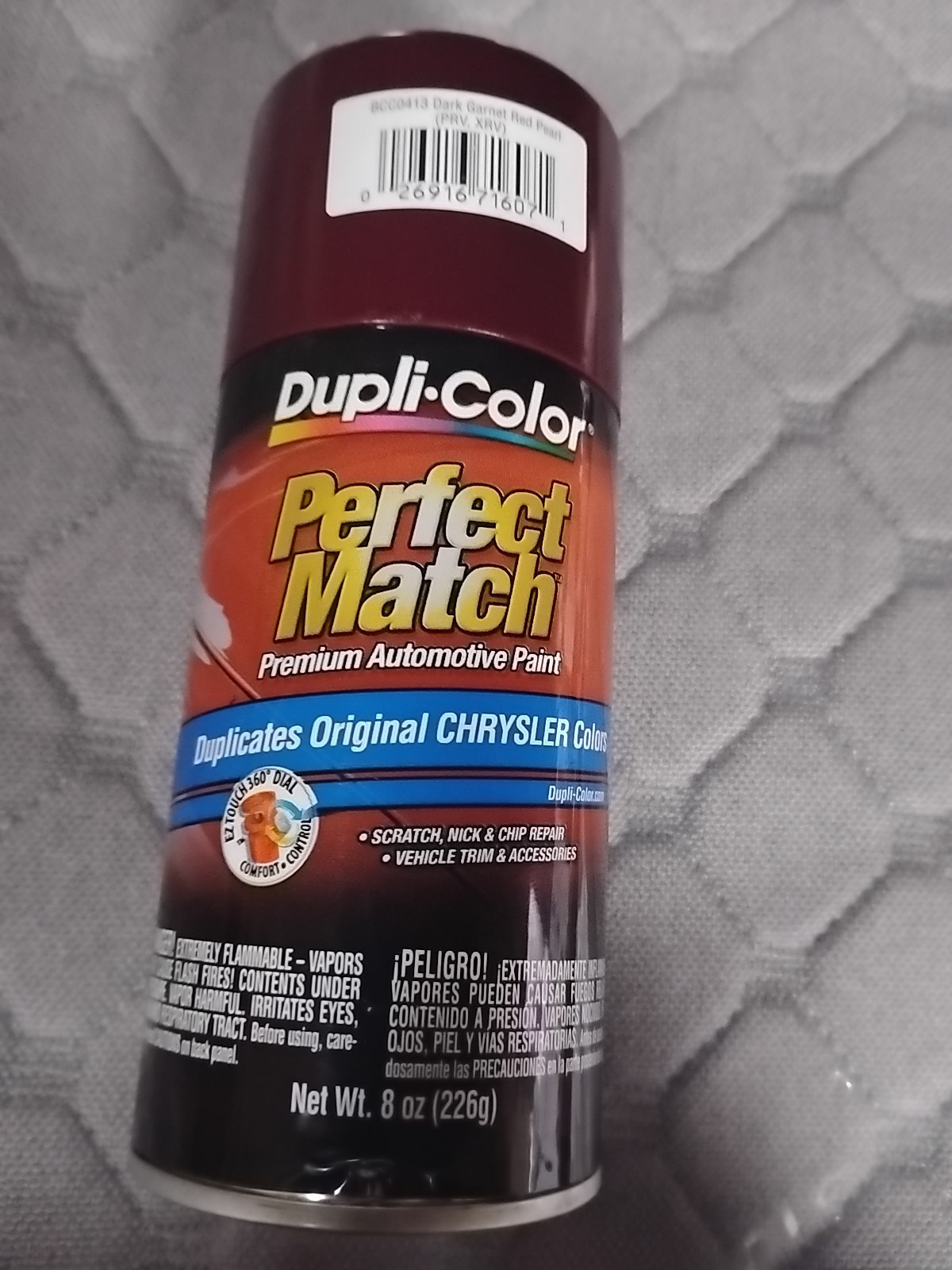 Dupli-Color Duplicates Original CHRYSLER Colors BCCO413Garnet Red Pearl
