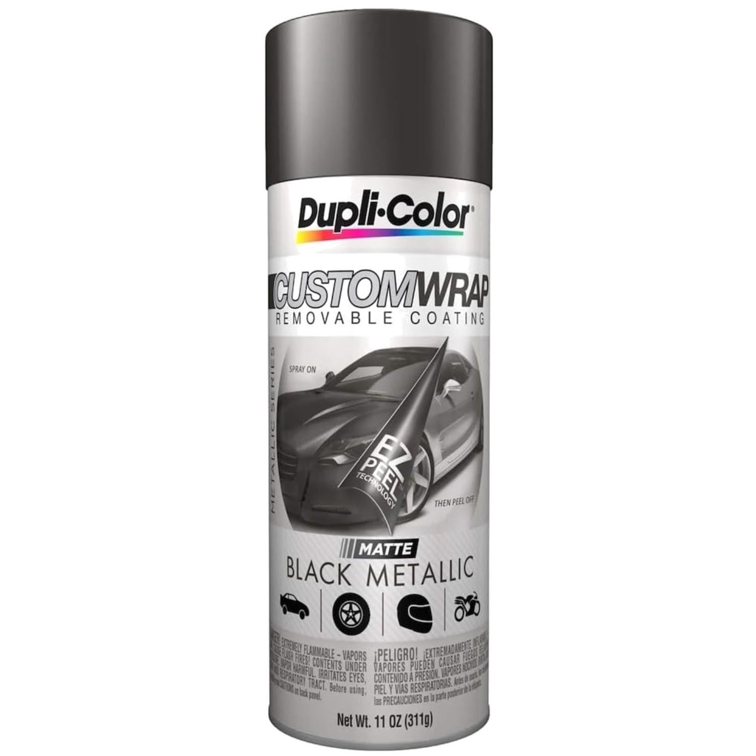 DupliColor Matte Black Metallic Aerosol Spray