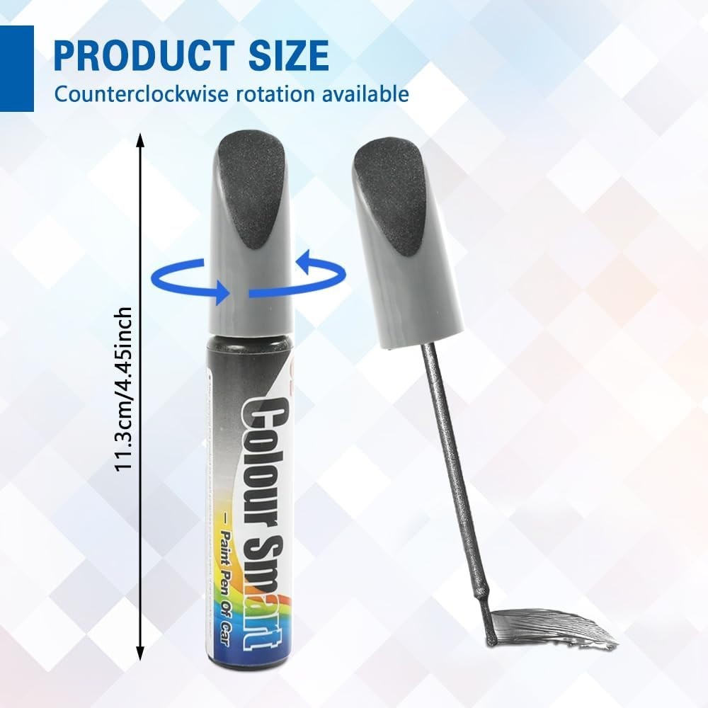 Gray Pearl Touch Up Paint For Cars, Automotive Car Paint Pen Scratch Repair