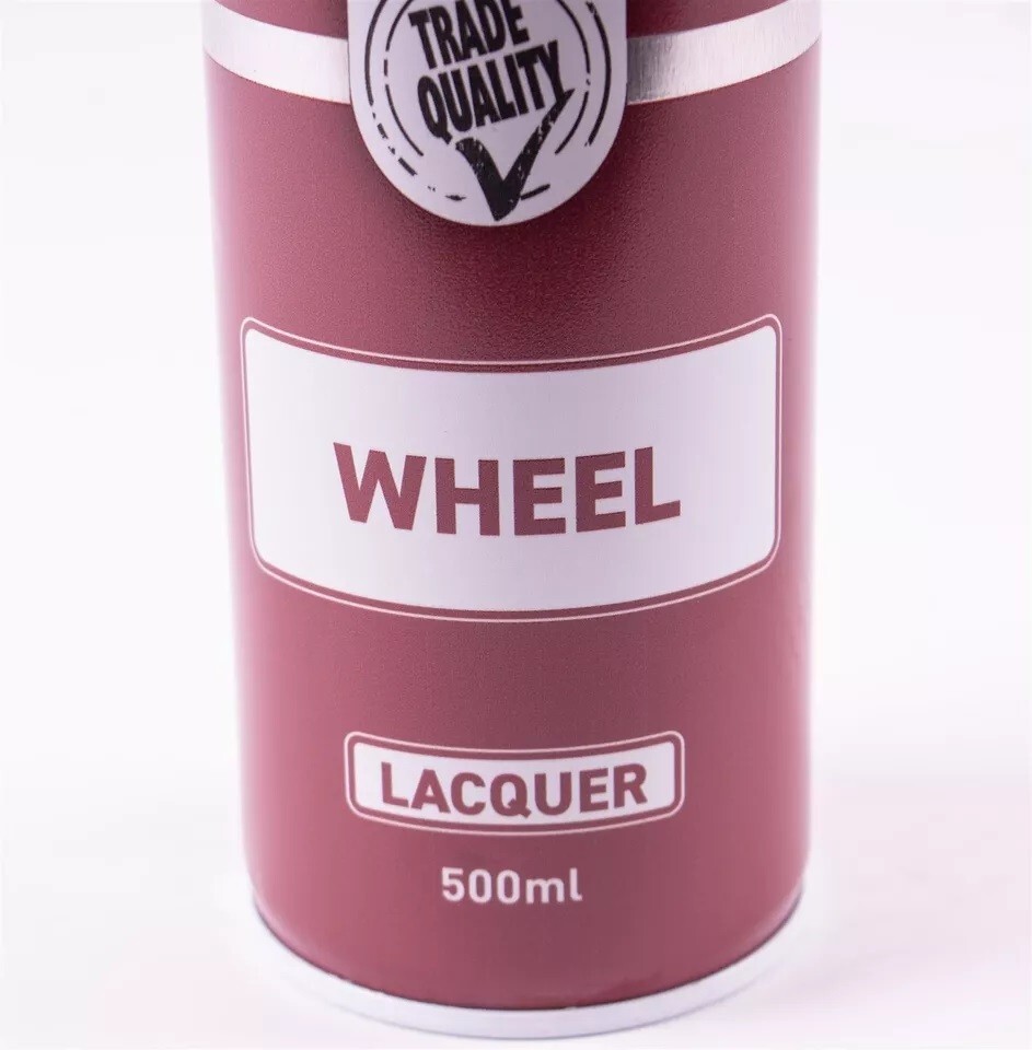 4x PMA Professional Gloss Clear WHEEL LACQUER Spray Paint 500ml Cans PA1016 +CP
