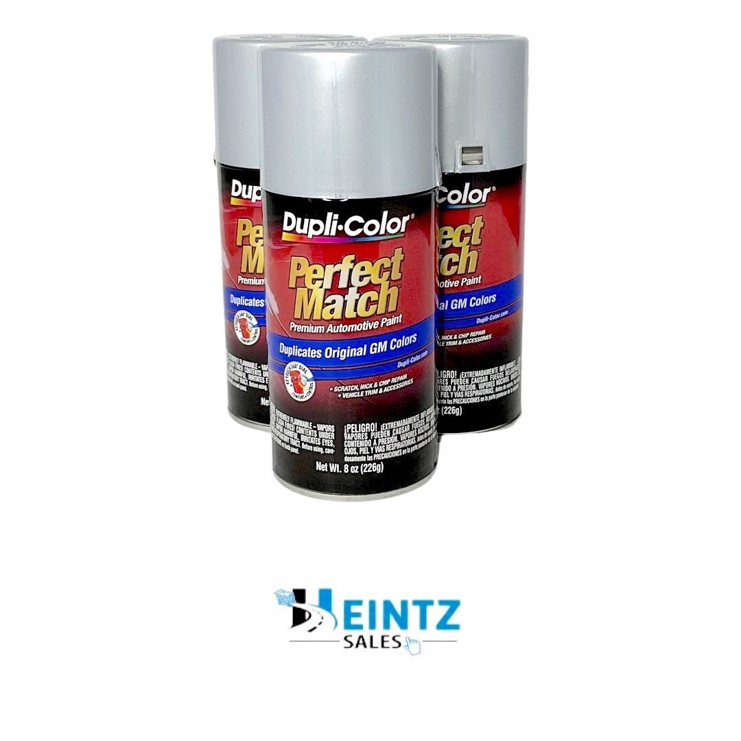 Duplicolor BGM0508 Perfect Match GM Ultra Silver Metallic 95/96 WA8867 – 3 PACK